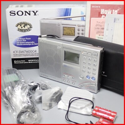 Sony ICF-SW7600GR AM/FM Radio for sale online | eBay