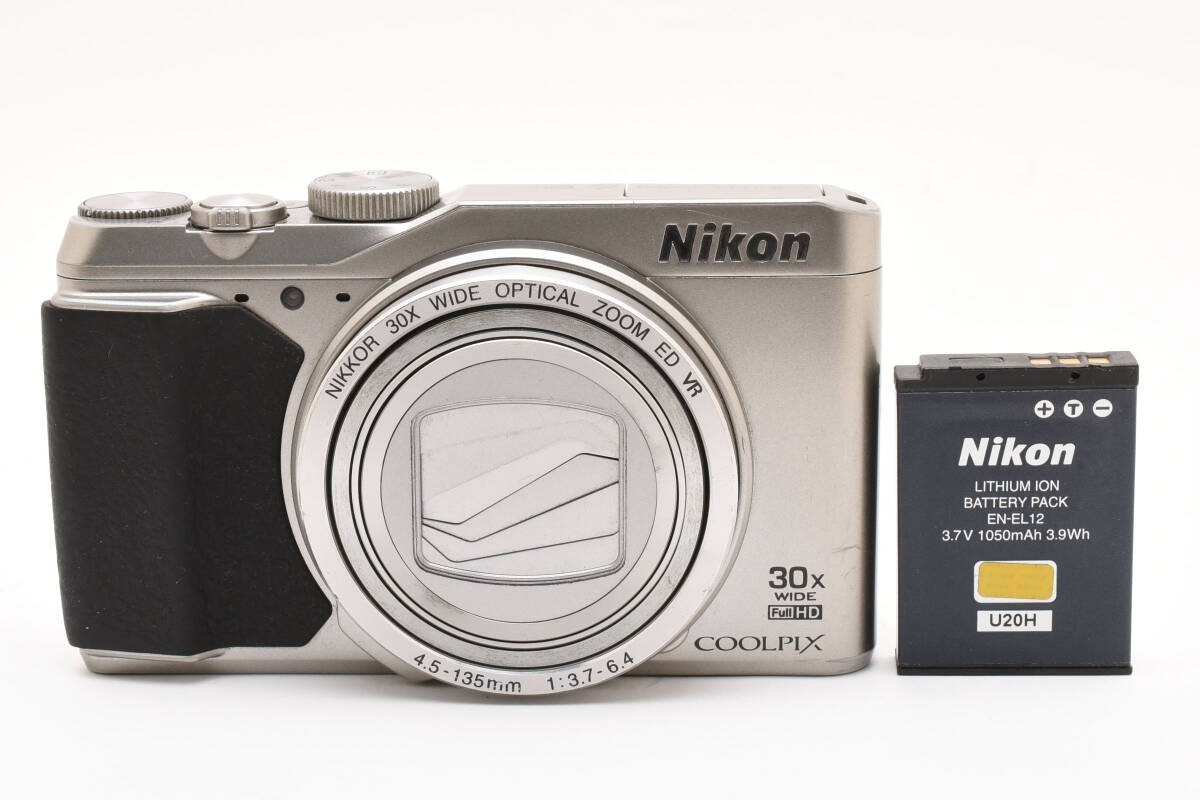 Nikon COOLPIX S9900 silver compact digital camera English language