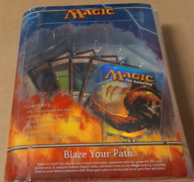 MTG Magic Premium Deck Series Fire & Lightning 60 Cards All Foil