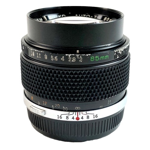 Exc+5] OLYMPUS OM SYSTEM ZUIKO MC AUTO-T 85mm F/2 MF Lens From