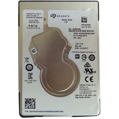 Seagate 1TB,Internal,5400RPM,2.5 inch (ST1000LX015) Solid State
