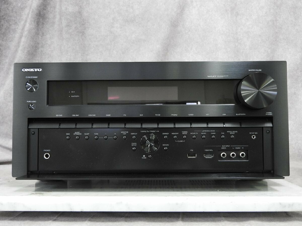 Onkyo TX-NR838 4K Home Theater Receiver - 7.2-channel/5.1.2 Dolby