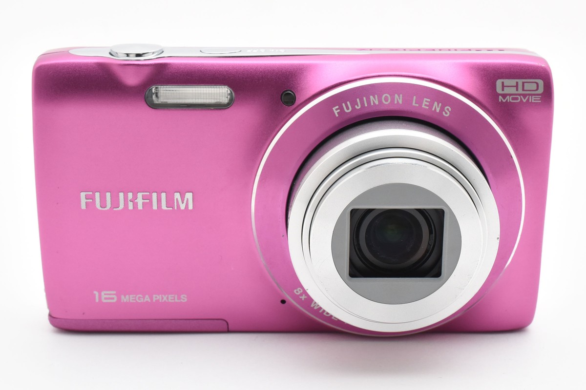 FUJIFILM FINEPIX JZ250 16.0MP Digital Camera Pink [Exc+++