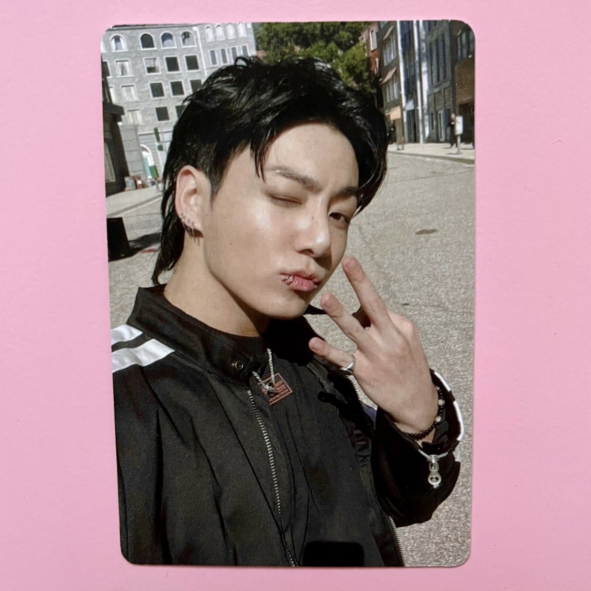 Unofficial BTS Jungkook 3D single Golden album photocard. JK