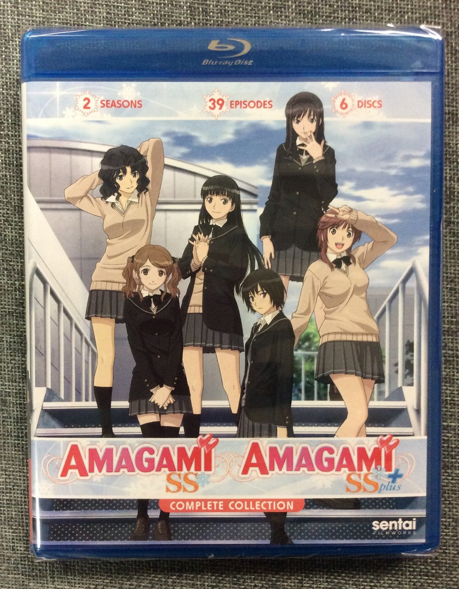 Amagami SS/Amagami SS+ Complete Collection Blu-ray 6-Disc Set