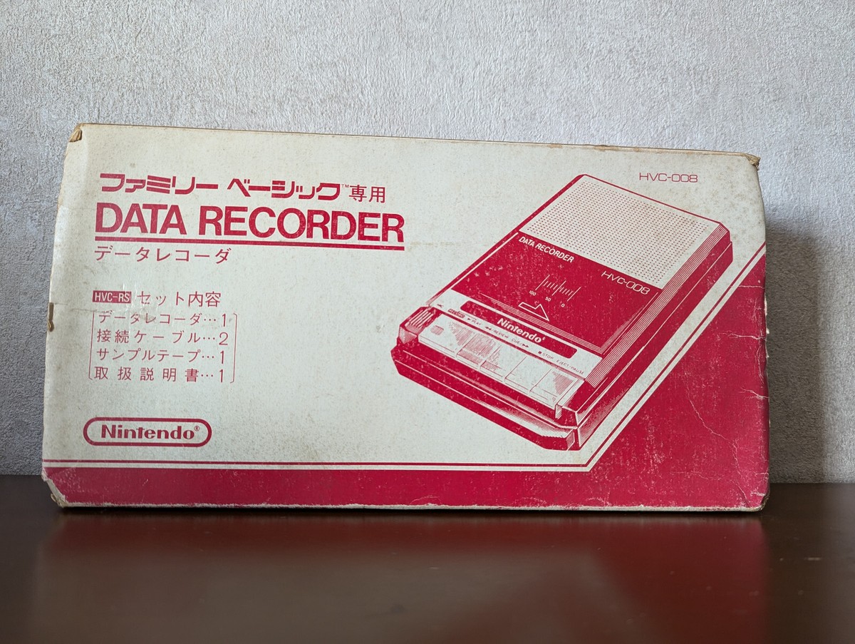 Nintendo Cassette Family Basic Data Recorder HVC-008 Famicom