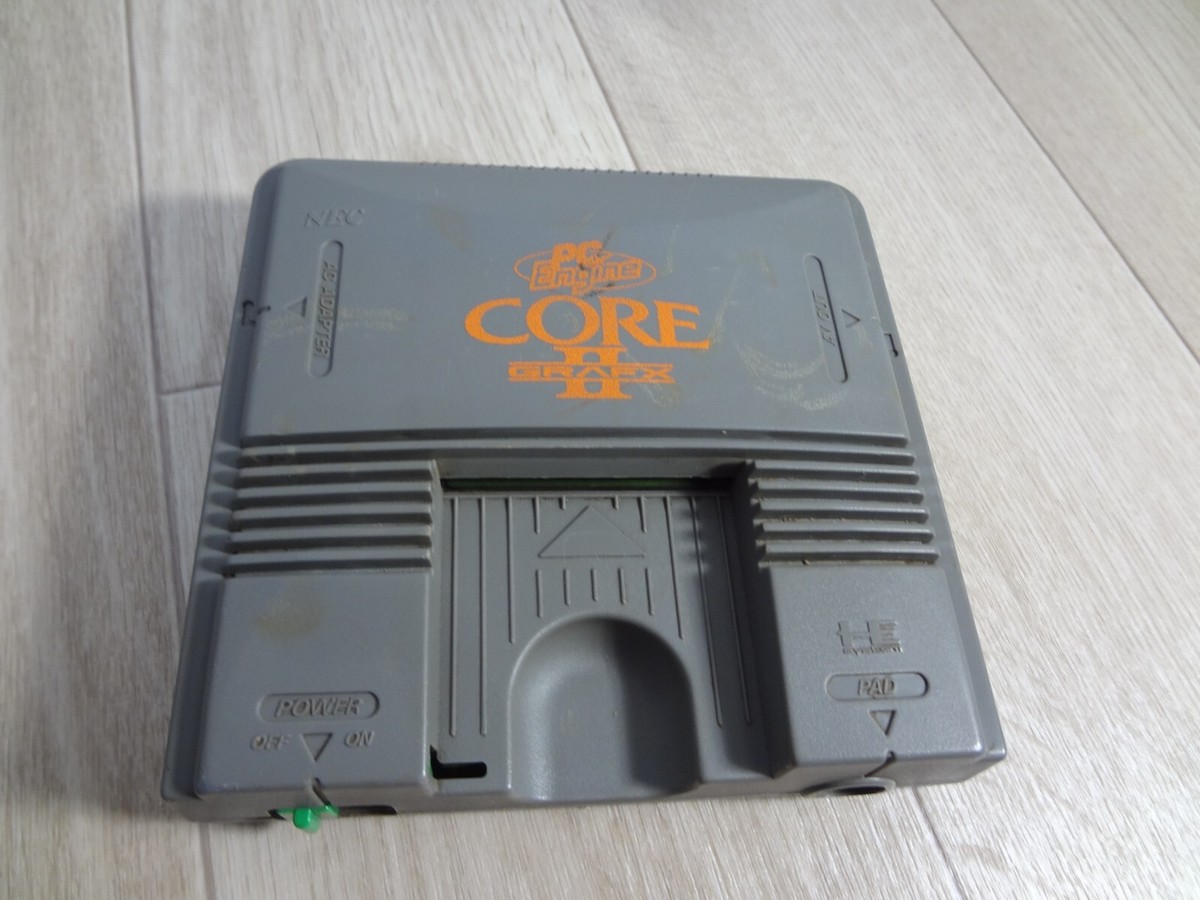 NEC PC Engine CoreGrafx II Launch Edition Gray Plug&Play TV Game