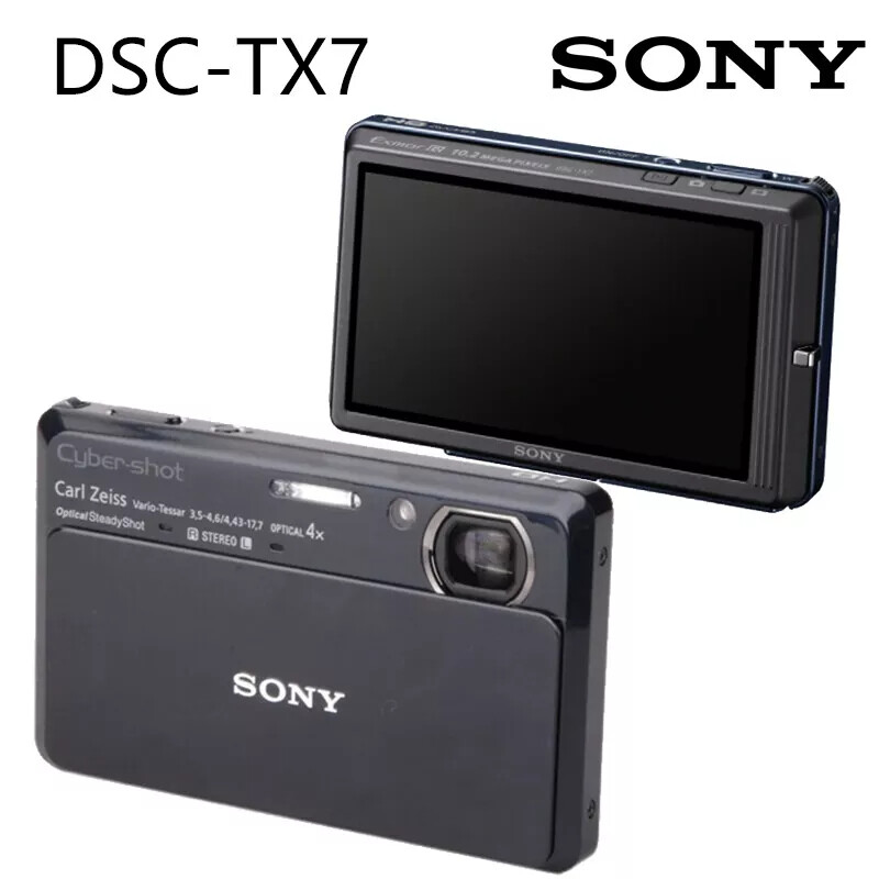 Sony Cybershot DSC-TX7/TX7C 10.20 million Pixel CMOS Retro Digital