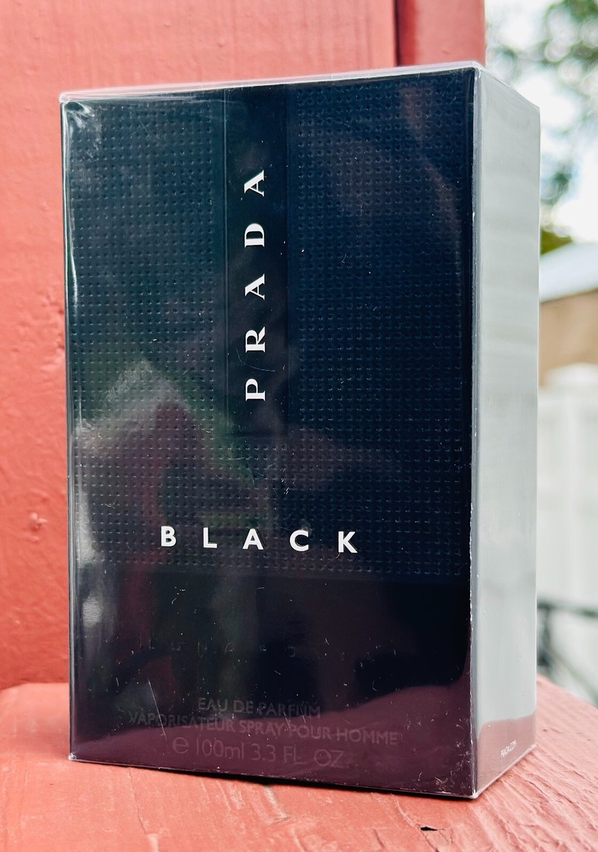 Prada Luna Rossa Black 3.4 oz EDP Cologne for Men Sealed!!! | eBay