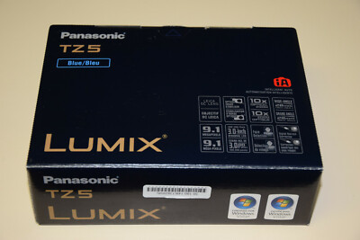 Panasonic LUMIX DMC-TZ5 9.1MP Digital Camera 10x Image Stabilized