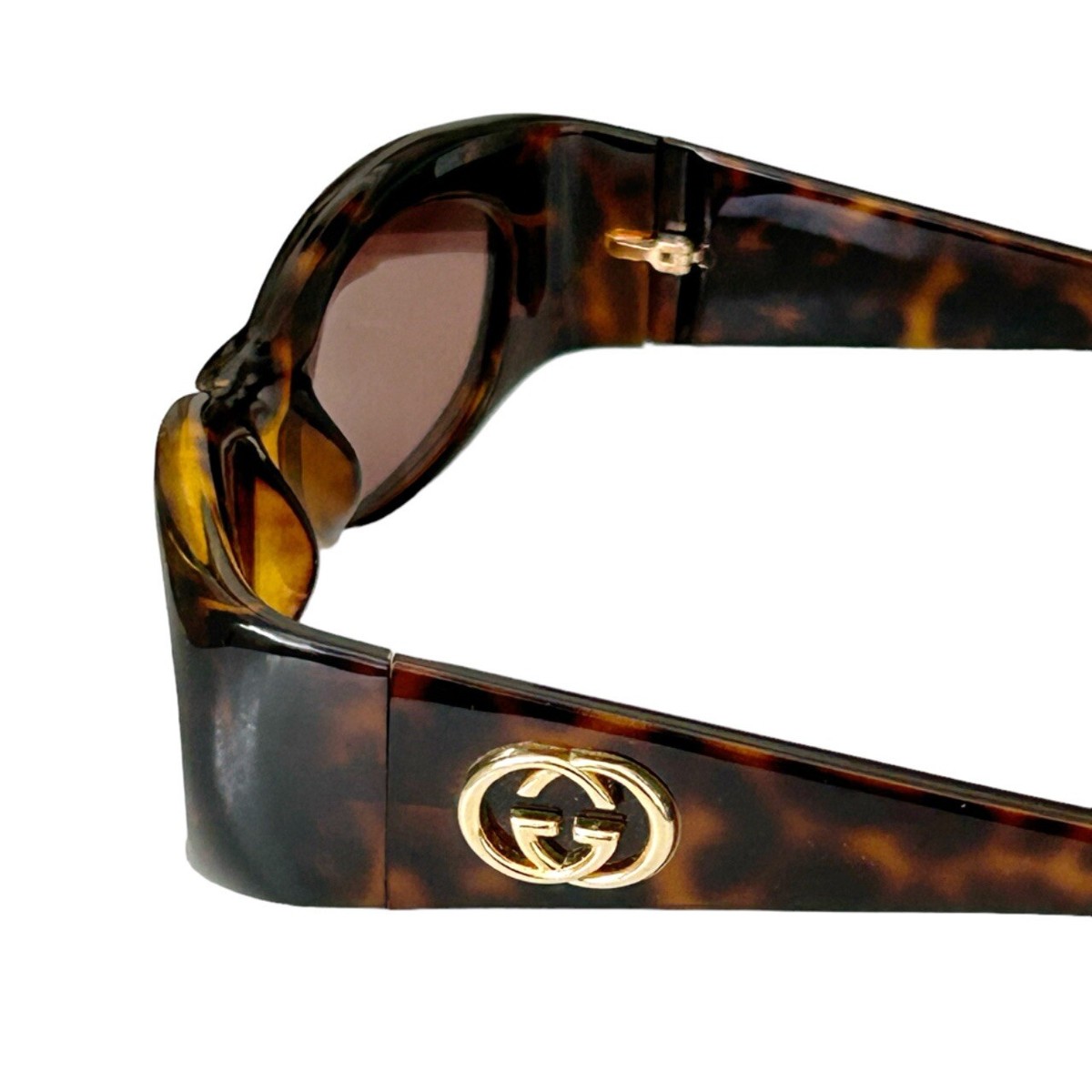 GUCCI Vintage 2000 Y2K Tortoiseshell GG 2968/S Sunglasses With