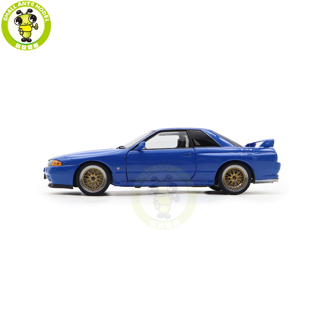 1/18 Nissan Skyline GT-R R32 V-SPEC II Autoart 77415 Blue Diecast