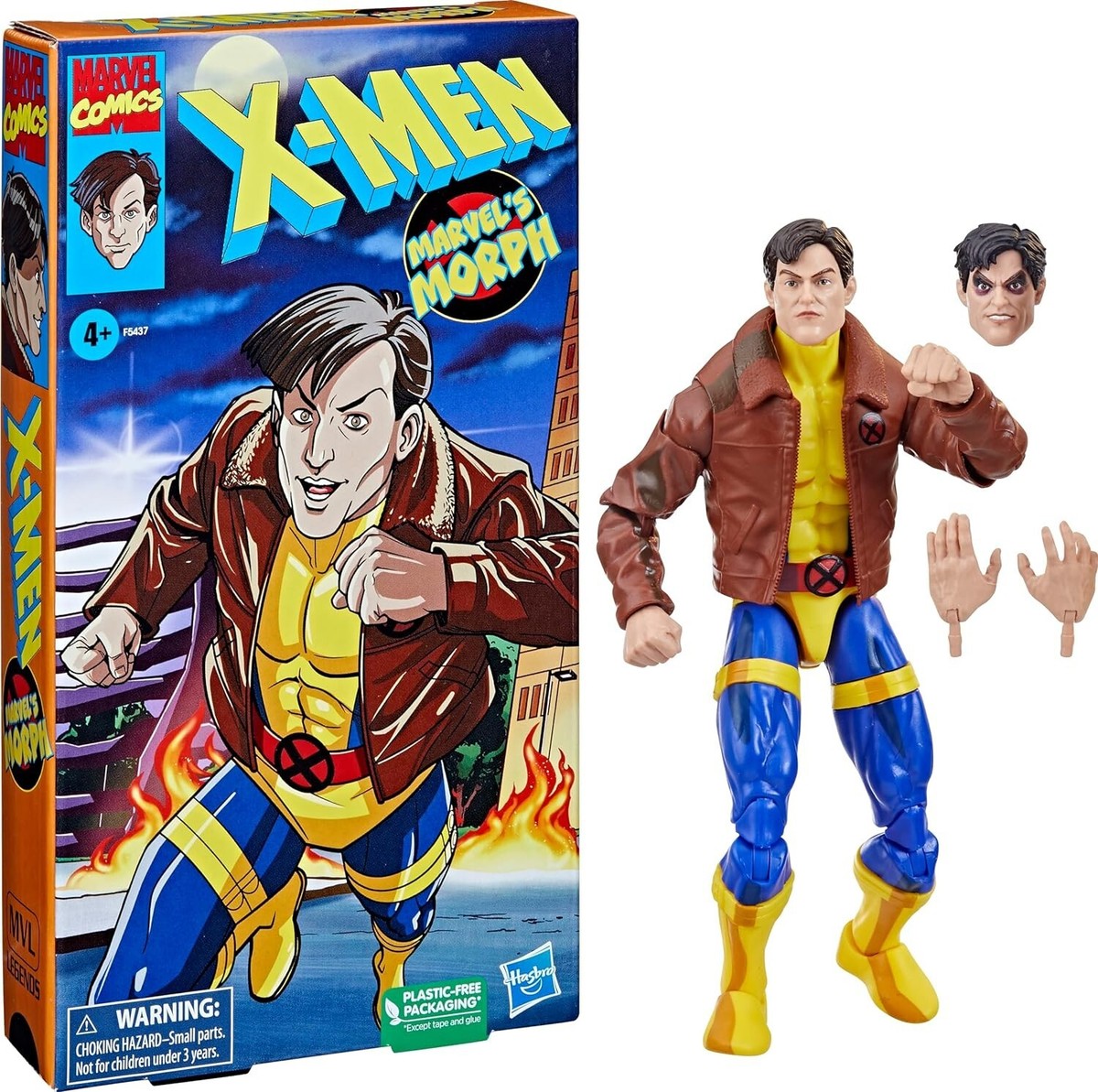 Marvel Legends X-Men Morph Action Figure VHS Animated Series | eBay