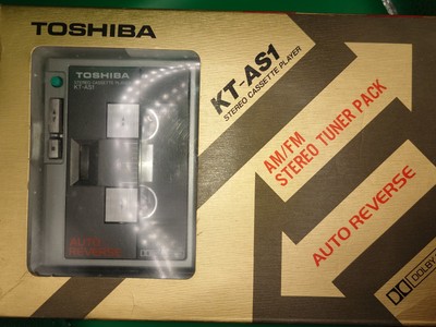 Fully Restored NOS Vintage Toshiba KT-AS1 Stereo Cassette Tape