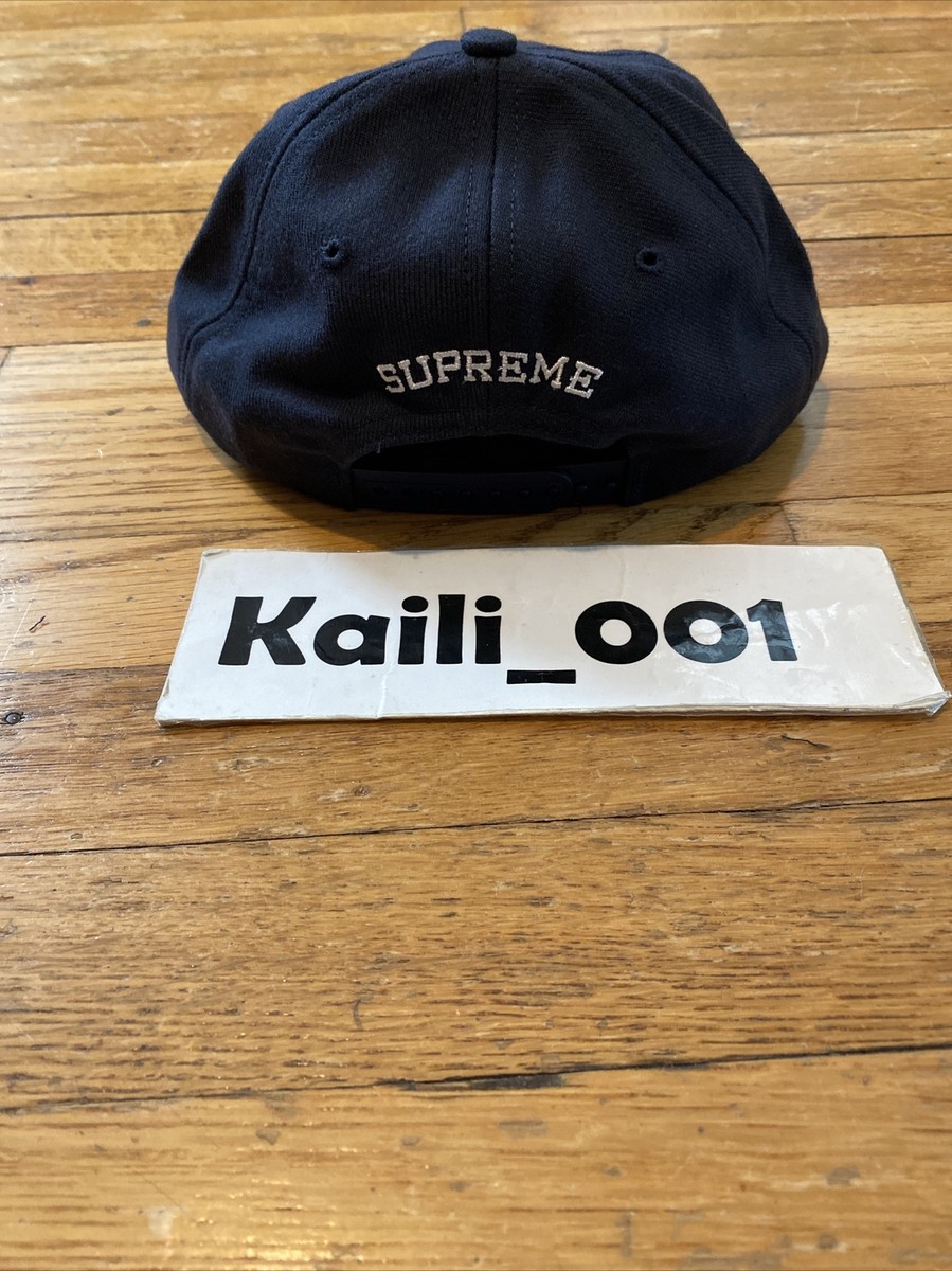 17aw supreme Arabic Logo 6-Panel アラビックロゴ ブラック