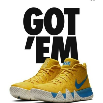 Mens Nike KYRIE 4 KIX CEREAL AMARILLO LIMITED Basketball BV0425