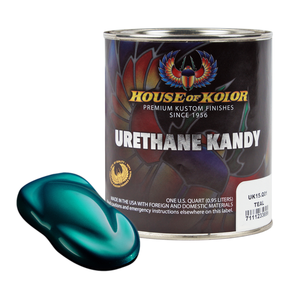 House of Kolor UK15 Teal Urethane Kandy Kolor (Quart) | eBay