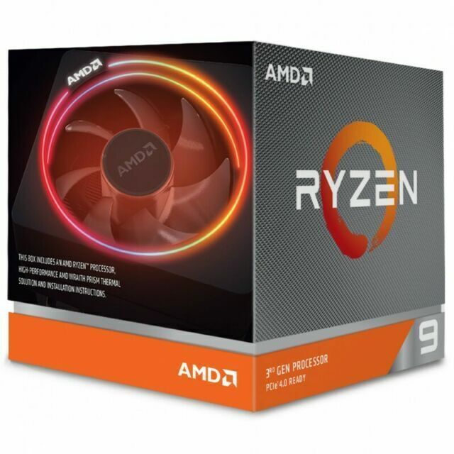 AMD Ryzen 9 3900X Processor (3.8GHz, 12 Cores, Socket AM4) Tray