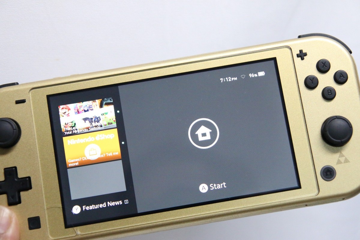 Nintendo Switch Lite Gold Legend Of Zelda Hyrule Edition Handheld