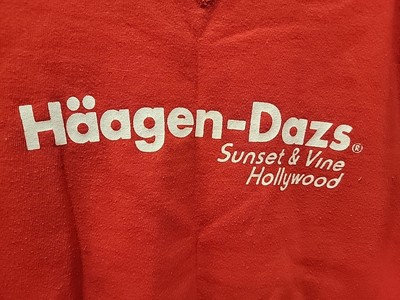 トップス Russell Haagen-Dazs 80s Red Sweatshirt Russell Haagen