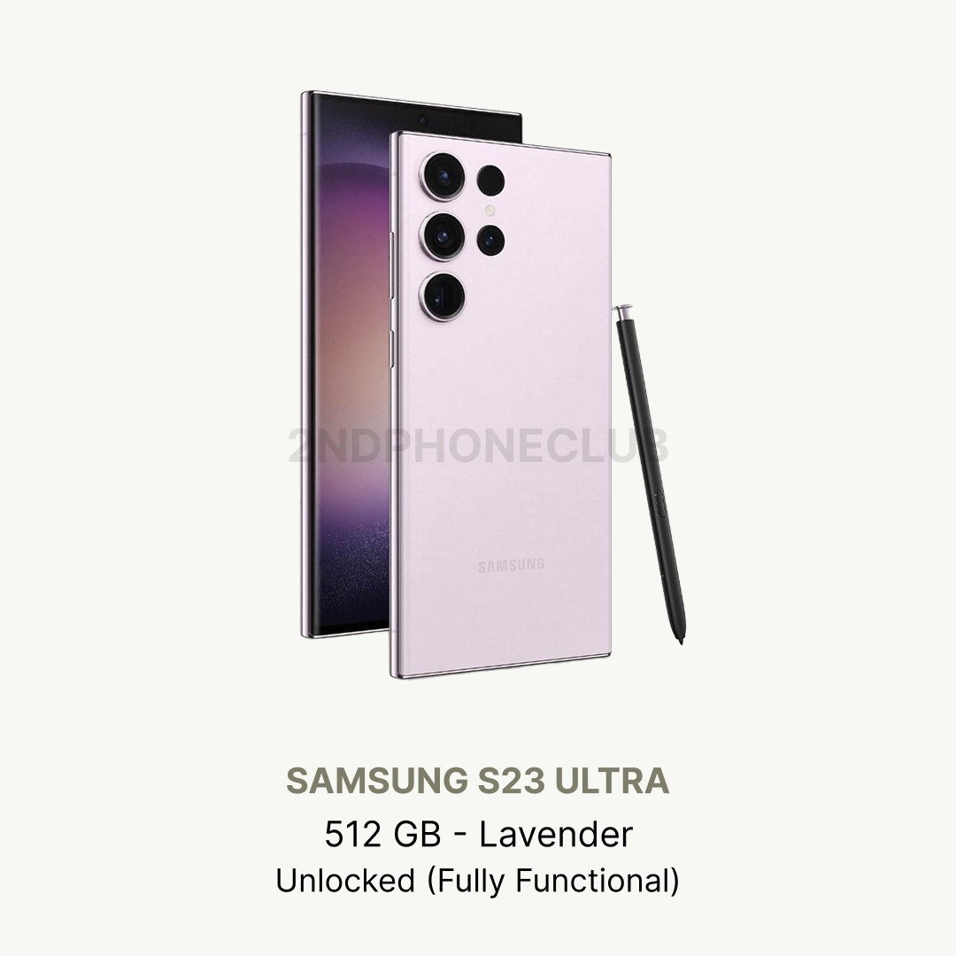 Samsung Galaxy S23 Ultra – 512GB Unlocked Good Condition