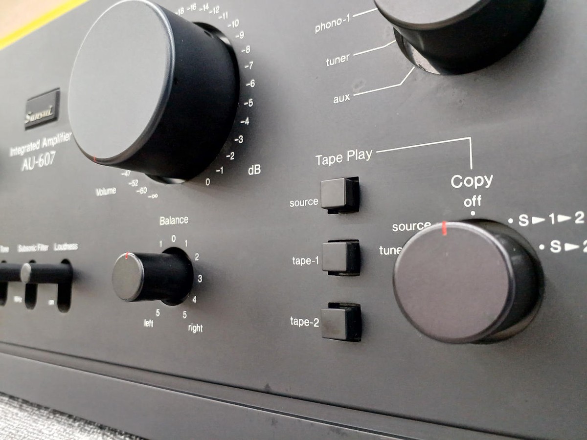 Sansui AU-607 Integrated Amplifier Used from Japan | eBay