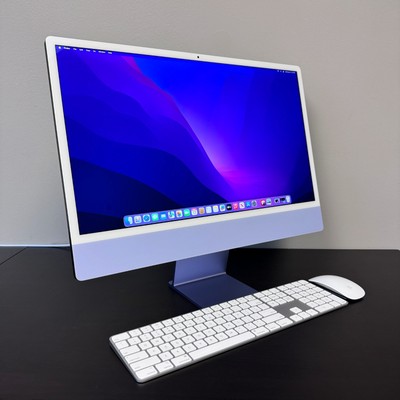 M1 Apple iMac パープル 16GB メモリ 512GB SSD Apple iMac M1 24