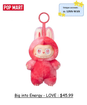 THE BIG INTO ENERGY PLUSH BLIND BOX FIGURE GIFT -LOVE HOT CUTE | eBay