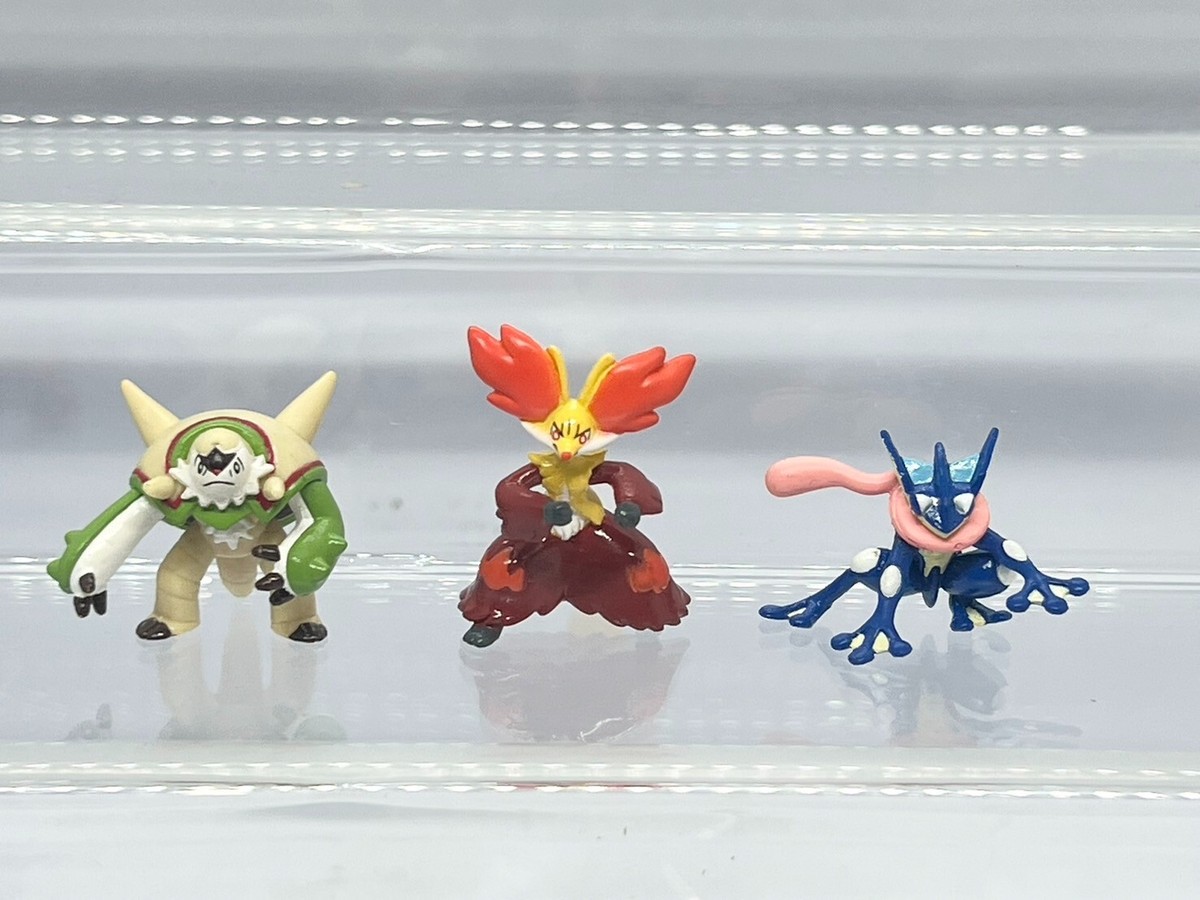 Pokemon Get Collections Candy Delphox Chesnaught Greninja Figure