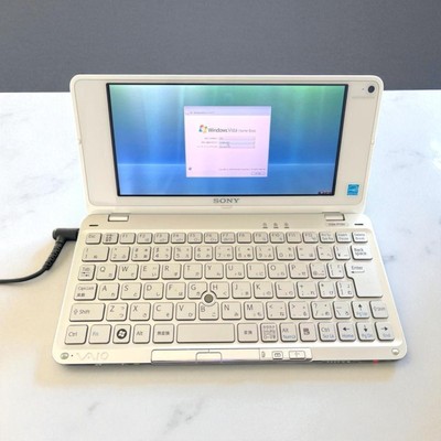 SONY VAIO Type P white VGN-P70H Intel Atom Z520 RAM 2GB AC100V