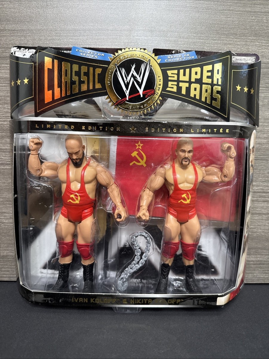 WWE CLASSIC SUPER STARS IVAN & NIKITA KOLOFF LIMITED EDITION 2