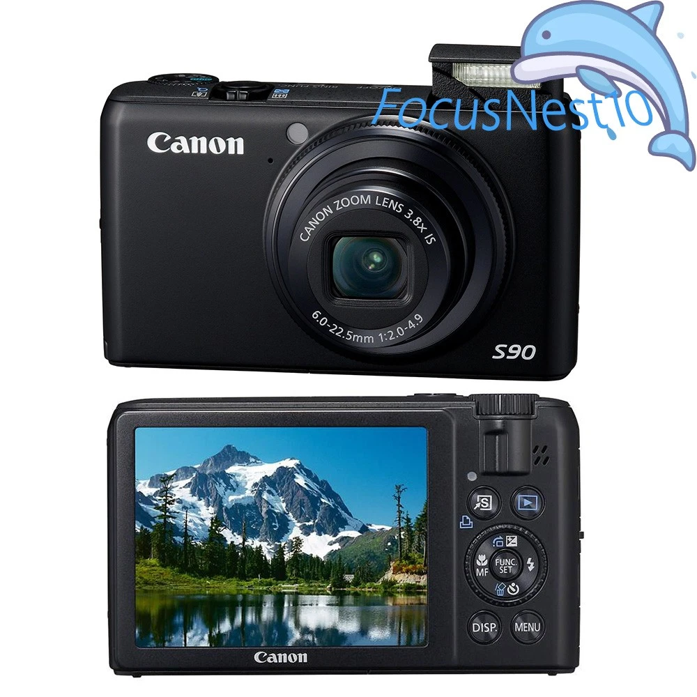 Canon PowerShot S90 Canon PowerShot Digital Cameras for sale | eBay