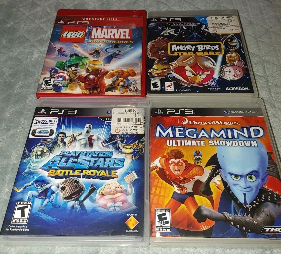 Lot Bundle of 4 Games PS3 | eBay