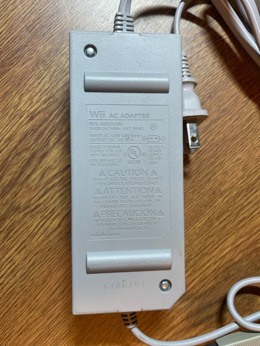 NINTENDO Wii AC adaptor JAPAN NTSC-J RVL 002 | eBay