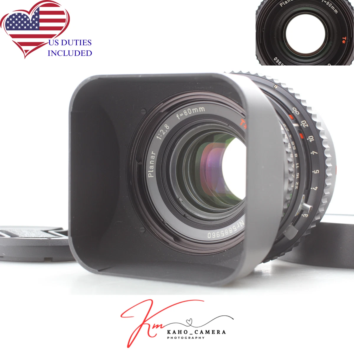 ZEISS Planar T* 80mm Focal f/2.8 Camera Lenses for sale - eBay