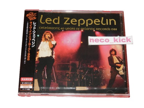 LED ZEPPELIN ~ Ten Years Gone ~Empty CD Box With Chicago Nov. 13