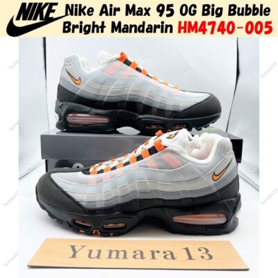 Nike Air Max 95 OG Big Bubble Bright Mandarin HM4740-005 Men's