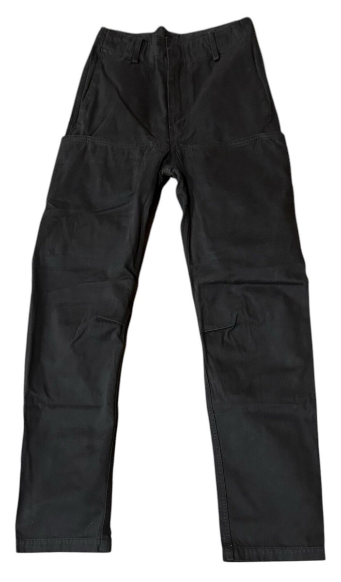 Yeezy Gap Balenciaga - Black Sateen Cargo Pants - Size 26 Brand