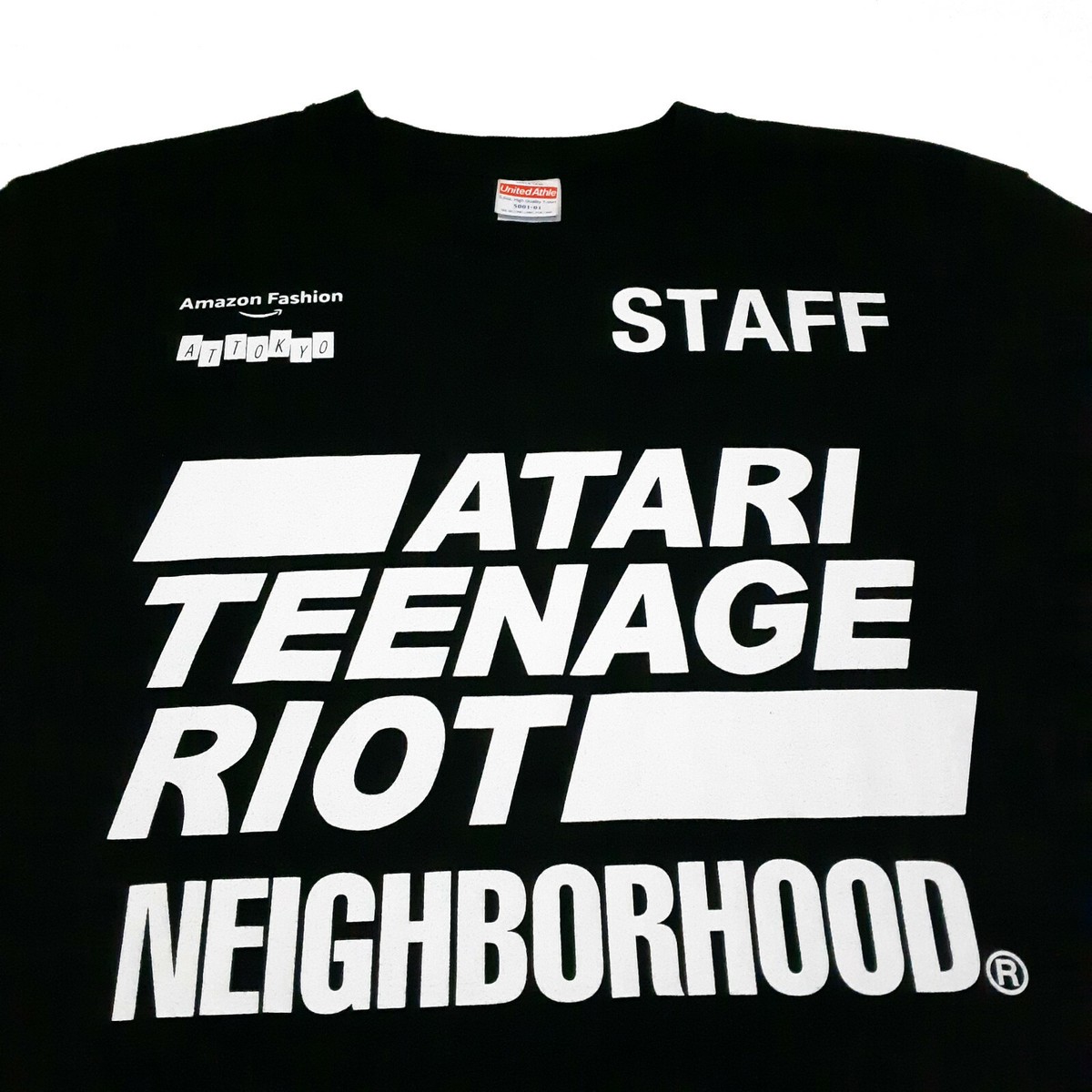 NEIGHBORHOOD X ATARI TEENAGE RIOT T Shirt Mens Large Double Side