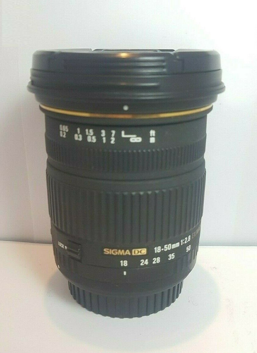 Sigma 18-50mm f/2.8 EX DC Macro Canon EF-S Fit Lens | eBay
