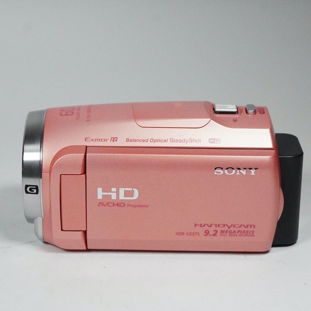 SONY Handycam HDR-CX675 Pink Camcorder Video Camera Full HD 30x