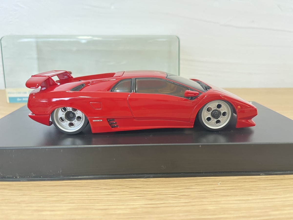 Rare Kyosho MINI-Z Racer Body Lamborghini Diablo VT RED Gloss coat