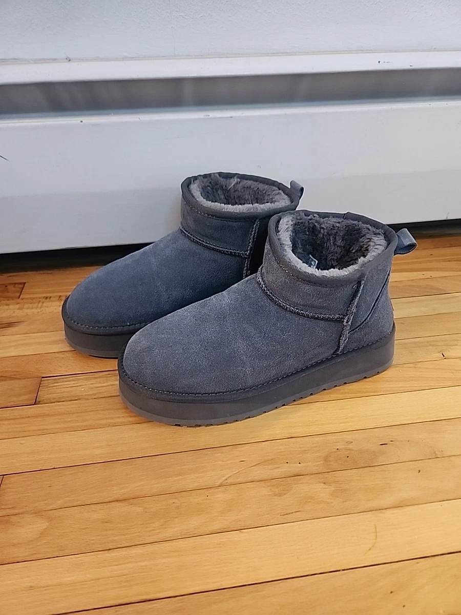 UGG Australia Classic Mini Gray Boots for Women for sale - eBay