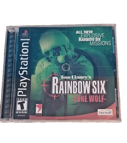 Tom Clancy's Rainbow Six: Lone Wolf (Sony PlayStation 1, 2002