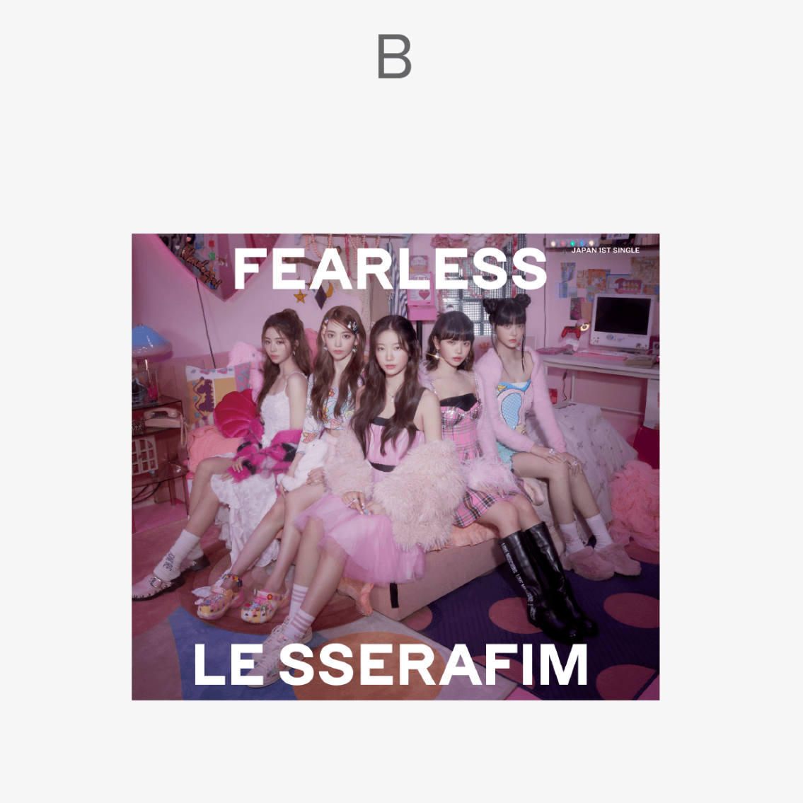 LE SSERAFIM Japan 1st Single FEARLESS . solo version weverse