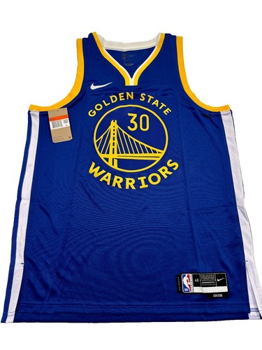 NIKE #30 Steph Curry Jersey NBA GSW Golden State Warriors Men's L