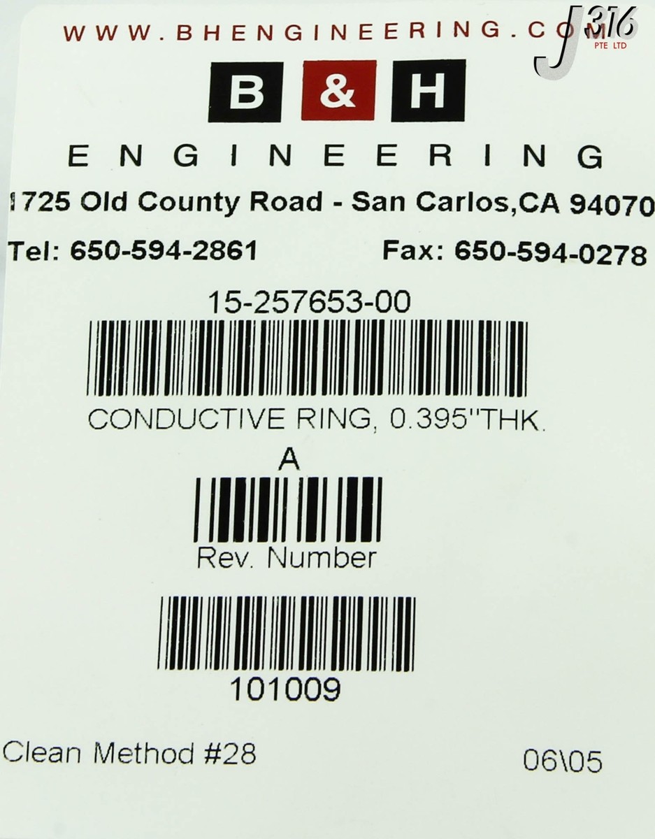 4375 NOVELLUS CONDUCTIVE RING, 0.395'' THK 15-257653-00 | eBay