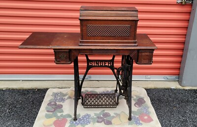 Antique Vintage 1880's Singer Sewing Machine | eBay