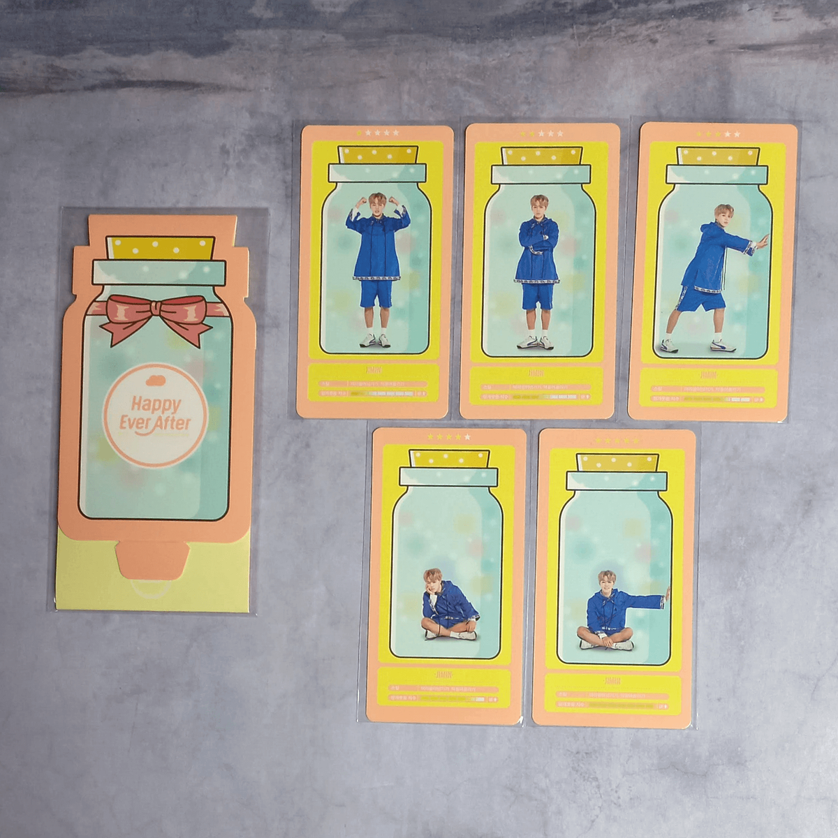 BTS 2018 4th Muster Happy Ever After Official Cloud Photo Card