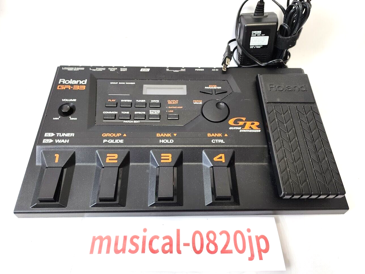 Roland GR-33 Guitar Synthesizer Module Multi Effect | eBay